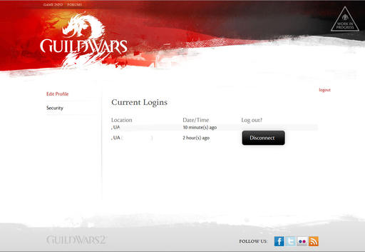 Guild Wars 2 - Обновление страницы аккаунта
